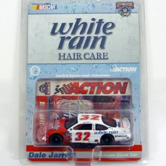 Action Dale Jarrett #32 NASCAR White Rain Ford Taurus 1 of 10,080 Die-Cast 1998 - Picture 1 of 1